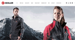 Desktop Screenshot of huesler-ag.ch